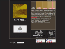 Tablet Screenshot of newmill.it